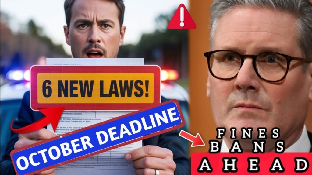 uk driving laws october 2025